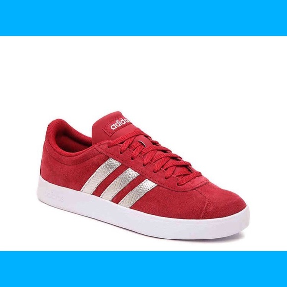 adidas vl court 2.0 red